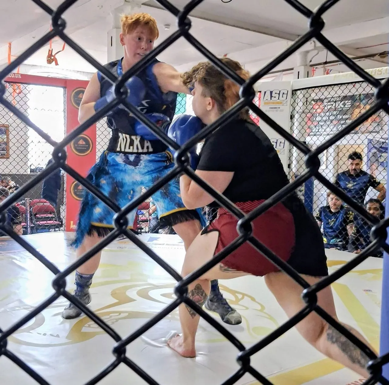 A bout-day moment from the previous interclub